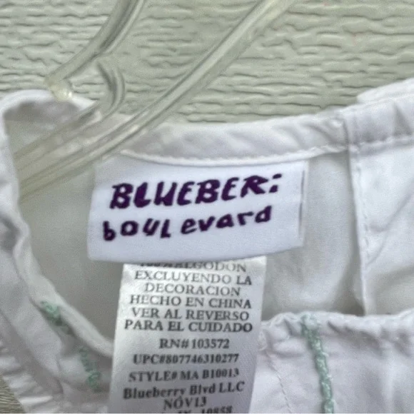 12m floral dress Easter Perfect! Baby girl Blueberi Boulevard. - Picture 6 of 6